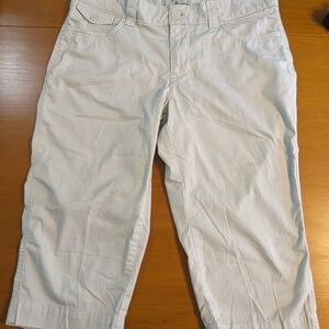 LEE Rider Capri Midrise Cargo Size 12